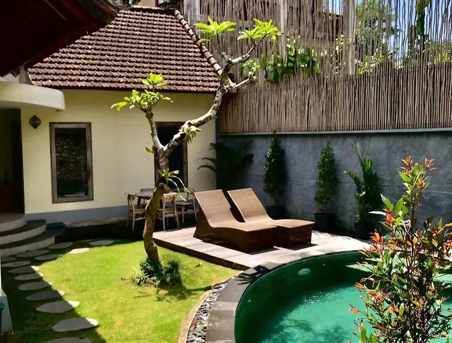 Oasis. Central Ubud - Casa Tepi Kali 1 Villa  Ubud (Bali)